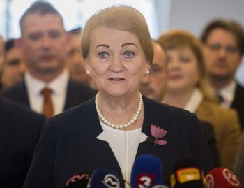 Delegáti Snemu Kresťanskej únie (KÚ) v sobotu v Bojniciach potvrdili vo funkcii predsedníčky strany doterajšiu líderku Annu Záborskú.