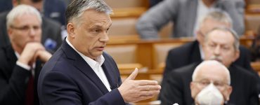 Rusko zaradilo Maďarsko na zoznam nepriateľských krajín. Na snímke maďarský premiér Viktor Orbán.