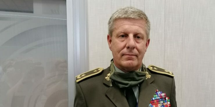 Brigádny generál Vladimír Lengvarský.