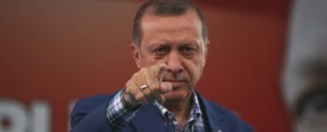 Turecký prezident Recep Tayyip Erdogan v roku 2016
