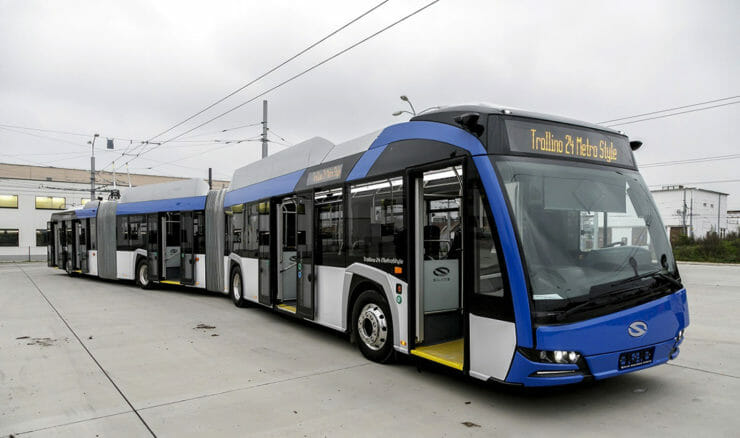 Moderný trolejbus, nákup 50 trolejbusov