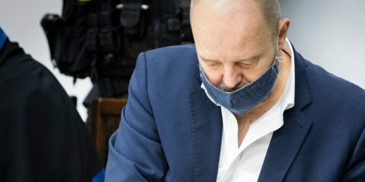 Pavol Rusko počas vynesenia rozsudku na pojednávaní na Najvyššom súde SR