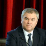 Predseda dolnej komory ruského parlamentu Viačeslav Volodin