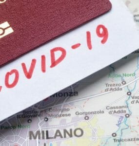 Cestovanie do Talianska počas pandémie nového koronavírusu.