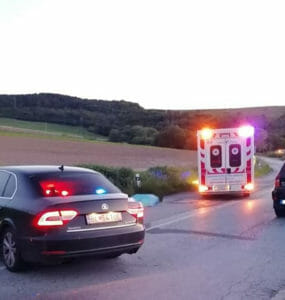 Zrážku s autom pri Lemešanoch neprežil cyklista