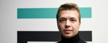 Bieloruský novinár a opozičný aktivista Raman Pratasevič.