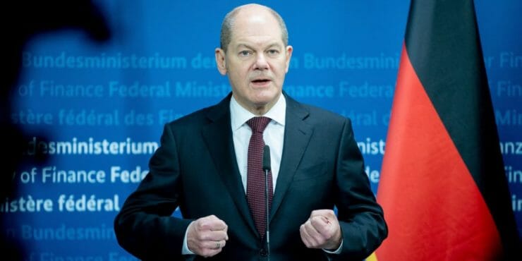 Nemecký minister financií Olaf Scholz