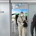 Policajná kontrola na letisku v Košiciach