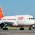 Lietadlo spoločnosti Air India.