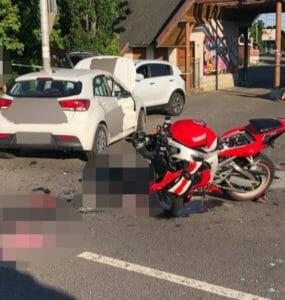 Policajná fotka z tragickej nehody na Zemplínskej šírave.