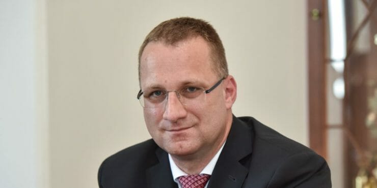 Generálny riaditeľ Slovenskej pošty Martin Ľupták