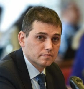 Riaditeľ Úradu inšpekčnej služby Adrián Szabó.