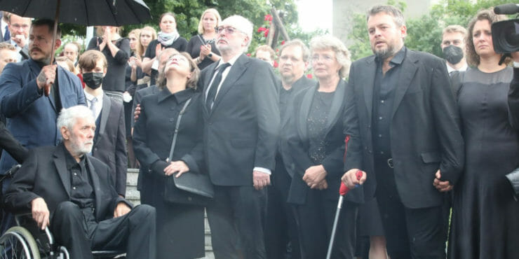 Pohreb Libušky Šafránkovej