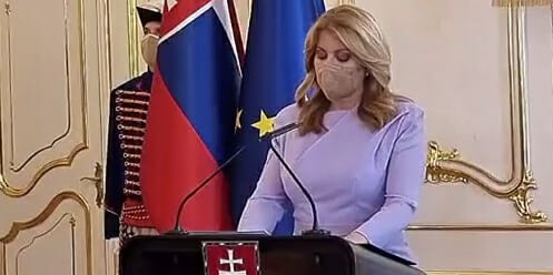 Prezidentka SR Zuzana Čaputová.