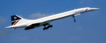 Lietadlo Concorde.