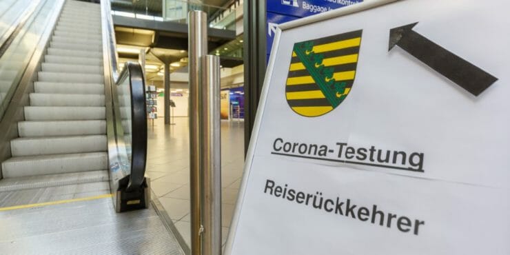 Testovanie na koronavírus v Nemecku.