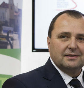 Primátor mesta Sabinov Michal Repaský
