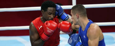 boxerista Andrej Csemez bojuje na olympiáde o zlato