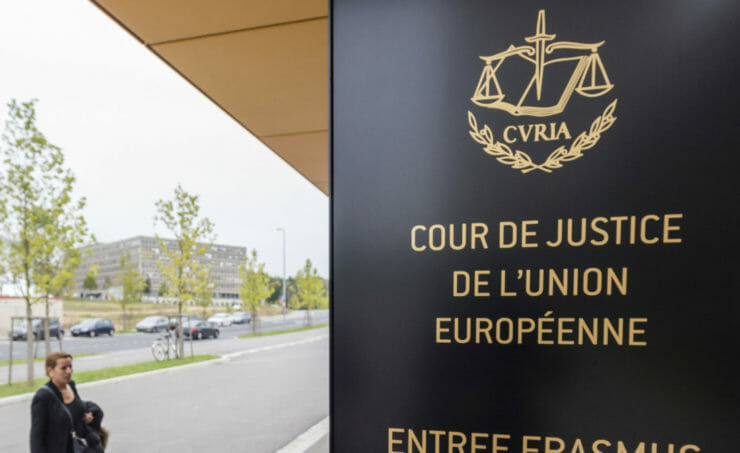 Súdny dvor Európskej únie v Luxemburgu.