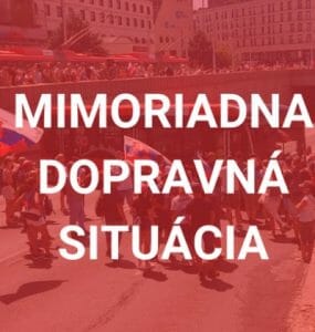Mimoriadna dopravná situácia