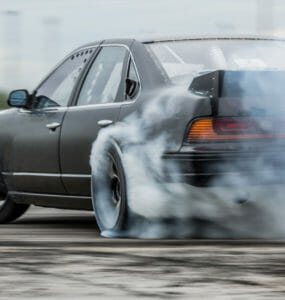 Driftovanie, auto