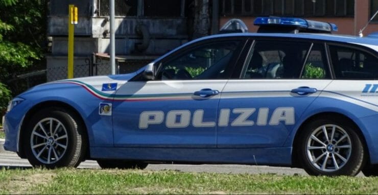 Polícia, Taliansko, policajné vozidlo