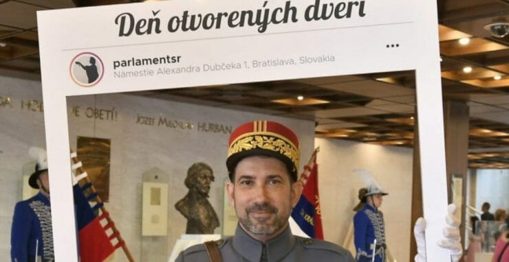 Z Dňa otvorených dverí (DOD) v Národnej rade Slovenskej republiky v Bratislave 1. septembra 2019.