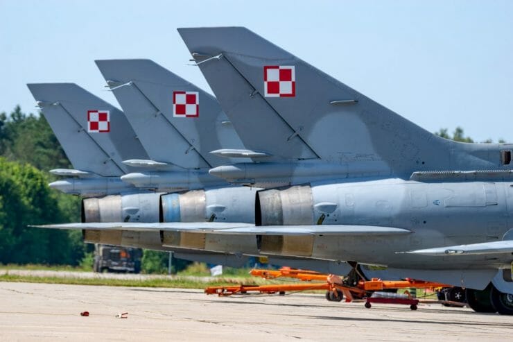 Su-22, lietadlá, Poľsko