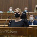 Zuzana Čaputová vystupuje so Správou o stave Slovenskej republiky pred poslancami
