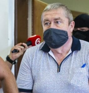 Obžalovaný bývalý špeciálny prokurátor Dušan Kováčik počas hlavného pojednávania.