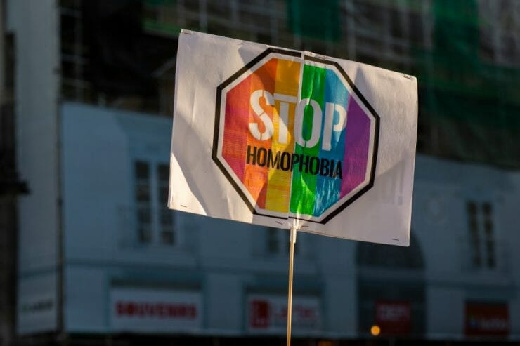 LGBTI, homofóbia, dúha, transparent