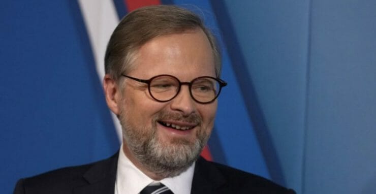 Líder koalície SPOLU Petr Fiala