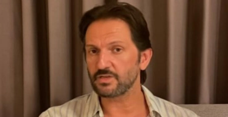 Robert Kaliňák na snímke z videa.