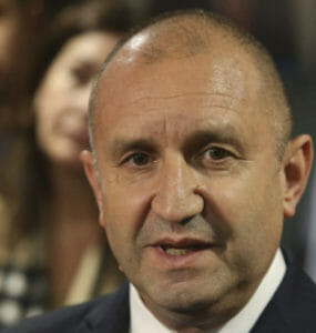 Bulharský prezident Rumen Radev