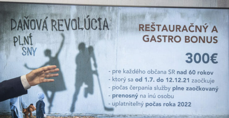 Na snímke hlavné body Matovičovho návrhu reštauračného balíka.