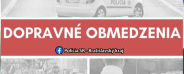 dopravné obmedzenia, bratislavská polícia