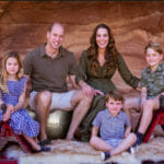 Vianočná pohľadnica princa Williama s rodinou