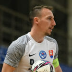 Kapitán futsalistov Slovenska Peter Kozár.
