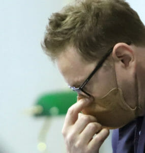 Bývalý policajný vyšetrovateľ Marián Kučerka sa v utorok 25. januára 2022 postavil pred Špecializovaný trestný súd.