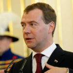 Expremiér a súčasný podpredseda Bezpečnostnej rady Ruskej federácie Dmitrij Medvedev.