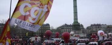 Protest Paríž