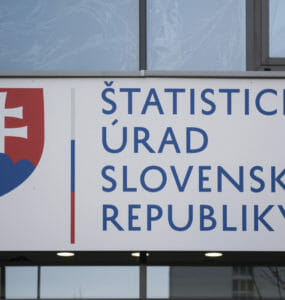 štatistický úrad budova logo