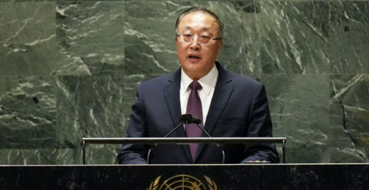 Čínsky veľvyslanec pri OSN Čang Ťün