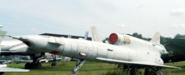 Pohľad na dron sovietskej výroby typu Tupolev M-141.