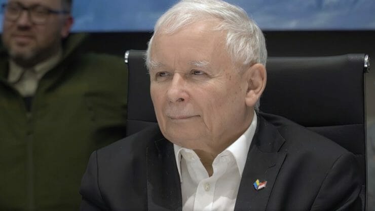 Poľský vicepremiér Jaroslaw Kaczyňski.
