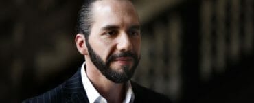 Na archívnej snímke z 12. marca 2019 salvádorský prezident Nayib Bukele.