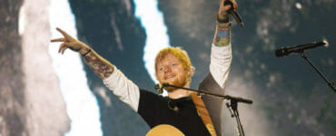 Britský spevák Ed Sheeran.