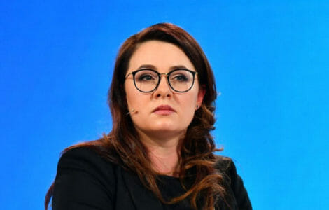 Ministerka hospodárstva Ukrajiny Julia Svyrydenková.