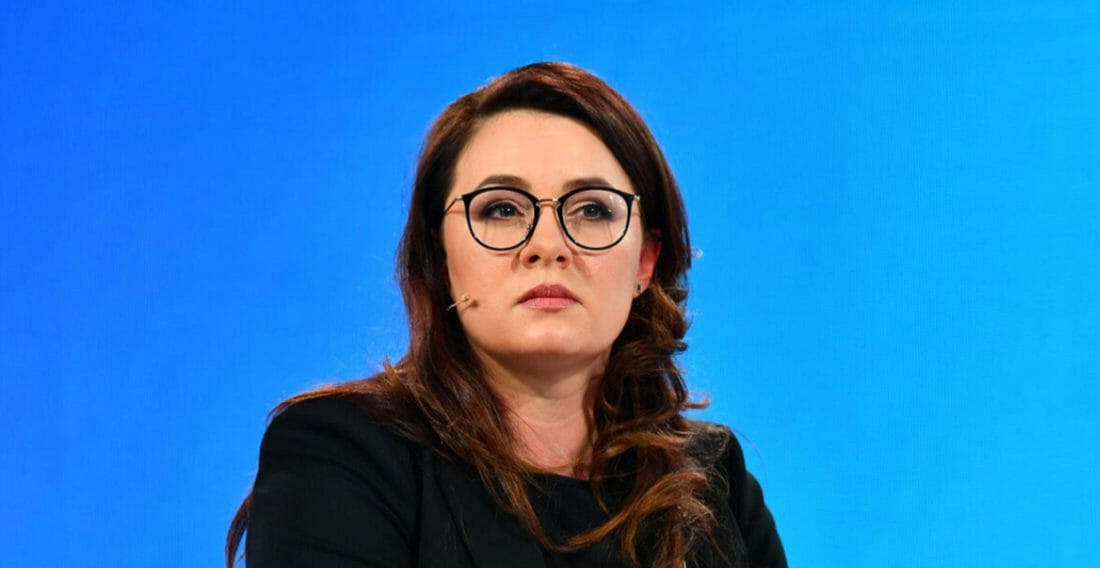 Ministerka hospodárstva Ukrajiny Julia Svyrydenková.