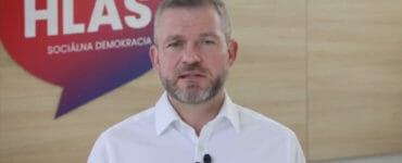 Peter Pellegrini na snímke z videa.